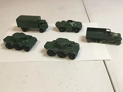 Lesney Matchbox Lot Of 5 Army Military Vehicles 1960’s • $29.99