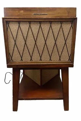 1950s RCA Victor High Fidelity Phonograph Record Player 3-HES-5 & Speaker Stand • $770