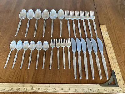 27 Pcs MCM Service For 6 Granit 100 Solingen Silverplate Silverware Flatware Set • $152.14