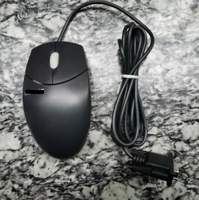 £55.20 • Buy New Vintage Trackball Black Serial Mouse. With Old Type RS-232. 9pin Connector