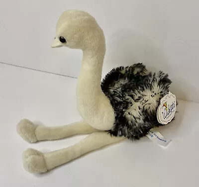 Wishpets Ostrich Ellie 14” 2013 Plush Toy Stuffed Animal Flightless Bird W/ Tags • $9.95