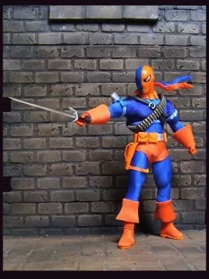 Deathstroke The Terminator Custom Captain Mego + COA 8” Figure MIB Batman Titans • $999.99