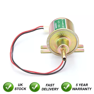 £19.99 • Buy Fuel Petrol Diesel Pump 6 Volt Facet Cylinder Style Classic Vintage Veteran