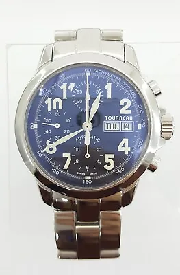 Tourneau Sportgraph Valjoux 7750 Chronograph 40MM Day Date Automatic Men's Watch • $995