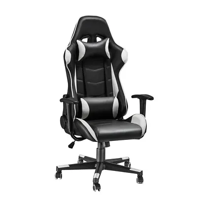 Luxury Executive Racing Gaming Office Chair Lift Swivel Computer Desk Chairs NEW • £66.99