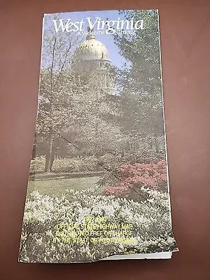 Vintage 1992 / 1993 Official State Highway Map Of West Virginia • $4.47