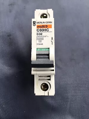 Merlin Gerin Schneider Multi 9 C60HC C32 • £3.79