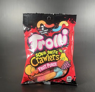 $12 • Buy Trolli Fruit Punch Sour Brite Crawlers, Gummy Worms, 5 Oz.