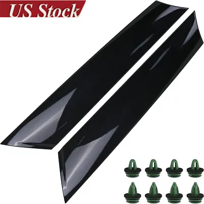 2x Front A Pillar Black Windshield Post Trims 51137272583 84 For Mini R55 R56 • $59.99