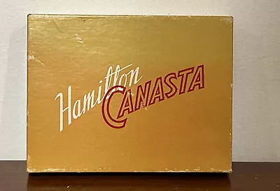 Vintage Hamilton Playing Cards Sail Boats Rummy Canasta Double Deck RARE • $15.55