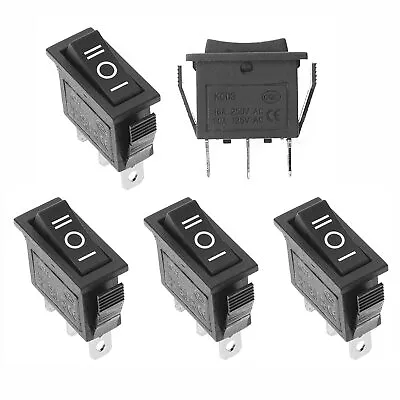 5Pcs SPDT 3 Pins 3 Position ON/Off/ON Toggle Rocker Switch AC 15A/250V 20A/12... • $13.98