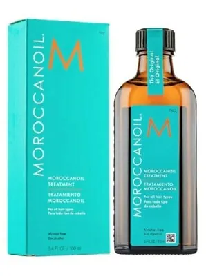 Moroccanoil Treatment Oil Original 3.4oz  100ml With Pump For All Hair Types • $30.99