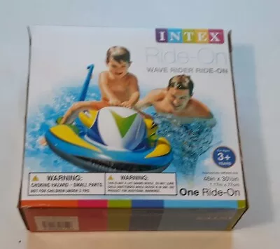 Kid Rider Ride-On Water Play Fun Swimming Pool Float Raft Jet Ski Toy Outdoor • $15.99