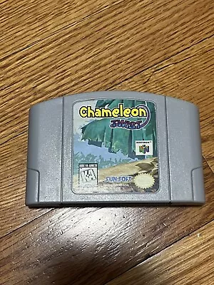 Chameleon Twist (Nintendo 64 1997) N64 Authentic Cartridge Only • $34.99