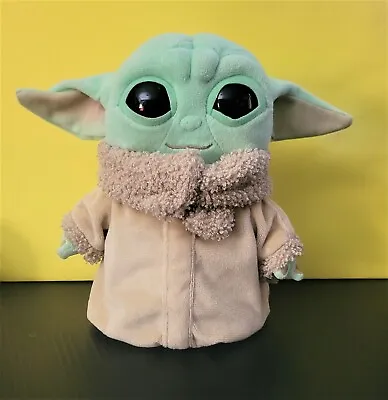 Mattel Star Wars Mandalorian The Child  Baby Yoda 9  Plush Soft Stuffed Green • $15.47