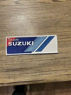 $10 • Buy Suzuki Race Team Motorcycle Patch