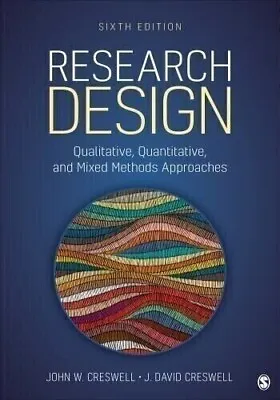 Research Design : Qualitative Quantitative And Mixed Methods Approaches.... • $19.95