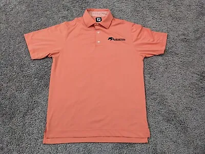 Mustang Extreme Polo Shirt Men's Small Foot Joy Orange Golf • $21.77