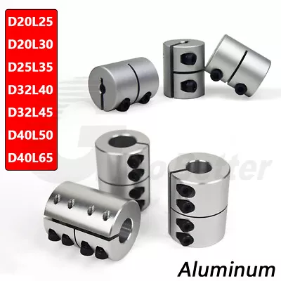 Aluminum Shaft Coupling Rigid Clamp Jaw Coupler Motor Shaft Joint Connector CNC • $3.19