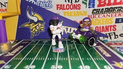 2023 NFL Game Changers MN  Vikings WR Justin Jefferson 2-in Vinyl/ Excite Toys • $12.50