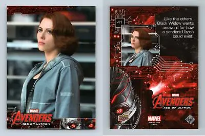 Marvel Avengers : Age Of Ultron #41 Upper Deck 2015 Trading Card • £0.99