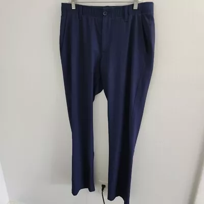 Under Armour Golf Pants Mens 34x34 Blue Performance Stretch Outdoor UA • $15.98