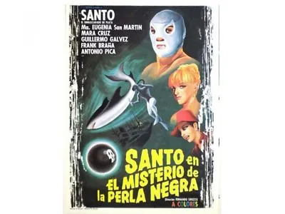 $19.95 • Buy Santo En El Misterio De La Perla Negra (Brand New DVD) El Santo