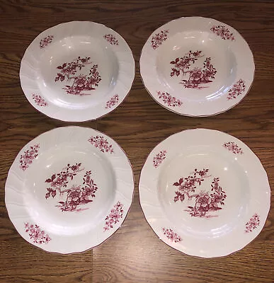 Villeroy & Boch VIEUX BRUXELLES  Large Rim Soup Bowls SET OF FOUR • $60