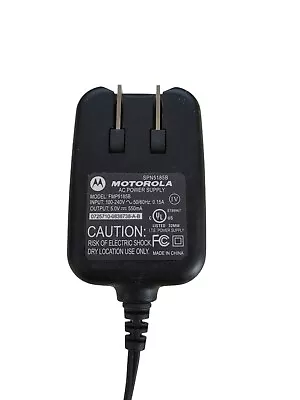 Motorola Mini USB AC Power Supply Charger SPN5185B  FMP5185B  5.0V 550mA Tested • $4.25