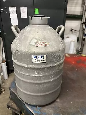 MVE AL-20 Liquid 20 Litters Nitrogen Cryogenic Storage Dewar Tank  (ddtop1 • $249.99