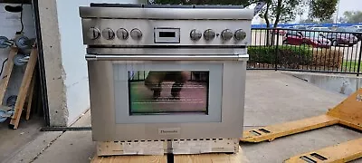$6299 • Buy Thermador Pro Harmony Professional Series PRG366WH 36  Smart Pro-Style Gas Range