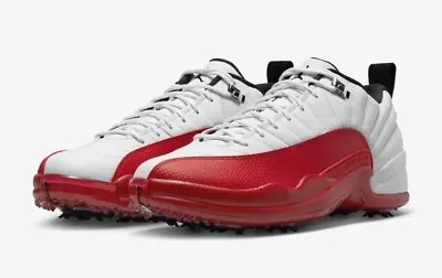 Jordan 12 Golf Low Cherry Men’s 10.5 NWB • $140