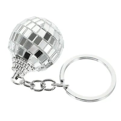  Disco Ball Keyring Mirror Disco Ball Keychain Novelty Disco Ball Pendant For • £5.99