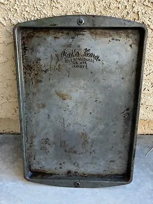 Vintage BAKE KING King Of Bakeware Baking Cookie Sheet/Tray/Pan No H73 14x10x5/8 • $13.99