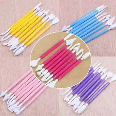 MODELLING TOOLS BAKING CAKE DECORATING 8pcs SUGARCRAFT ICING CARVING PENS • £4.16