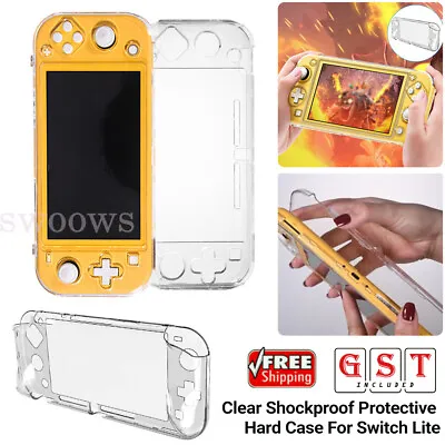 Hard Case Cover Transparent Clear Shockproof Protective For Nintendo Switch Lite • $11.32