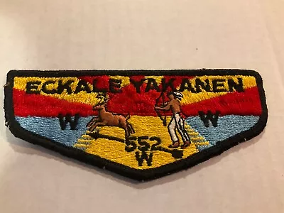 Eckale Yakanen Lodge 552 S3 Older OA Flap Florida OA Sw • $9.95