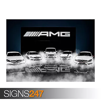 £1.49 • Buy MERCEDES BENZ AMG FASHION WEEK (0017) Car Poster - Poster Print Art A1 A2 A3 A4