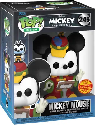 MICKEY MOUSE Funko Digital Pop! MICKEY AND FRIENDS Redeemable NFT Token • $156