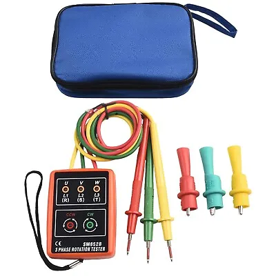 Efficient SM852B 3 Phase Sequ Ence Tester For Phase Rotation Detection • $27.73