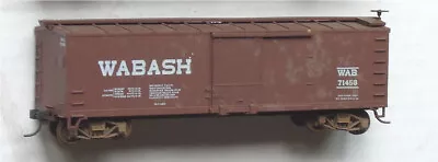 G339 HO WAB Wabash 40' Box Car Kadee Sprung Trucks • $6.99