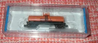 N Scale: Bachmann Shell Oil Tank Car 1245 Model Railroad Train Single Dome NIB • $18.95