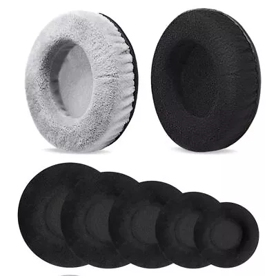 Earmuff Ear Pads Flannelette Earphone Case Cushion Cover Replacement Earpads • £4.38