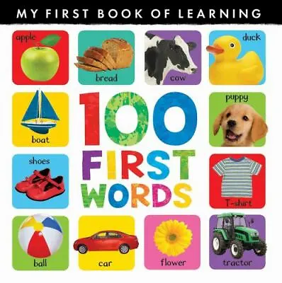 100 First Words; My First - 9781680104189 Tiger Tales Paperback New • $6.89