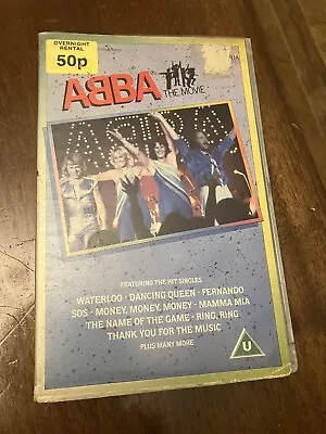 ABBA - The Movie - MGM UA Pre Cert VHS • £4.99