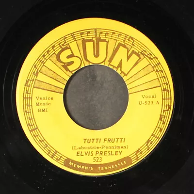 ELVIS PRESLEY: Tutti Frutti / I'll Never Let You Go SUN 7  Single 45 RPM • $25