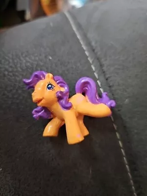 Hasbro My Little Pony Mlp Figure G3 Scootaloo Small Mini 1.5  Cake Topper Orange • $2