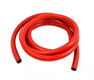 10ft 1-Ply Reinforced 16mm 5/8  ID High Temperature Silicone Heater Hose RED • $43.99