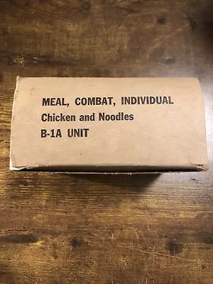 Vietnam War Era C-Ration Chicken And Noodles Complete Ration • $109.99