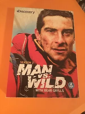 Man Vs Wild Season 2 DVD 4-Disc Set • $29.99